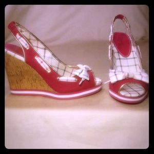 Coach Shoes - Beautiful Designer Wedge Coach Shoes - Beautiful Designer Wedge